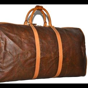 Large authentic Etro duffle bag